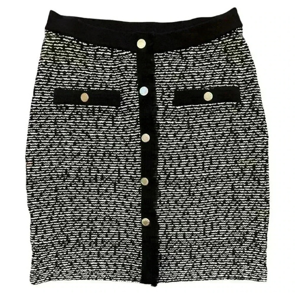 White House Black Market Iconic Sweater Skirt Size Petite Small - Picture 3 of 9